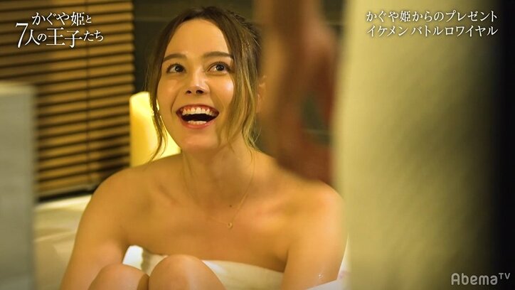 ある男子を混浴に呼び出し…美女エリーの大胆なアプローチに田中みな実興奮「ヤバい！」