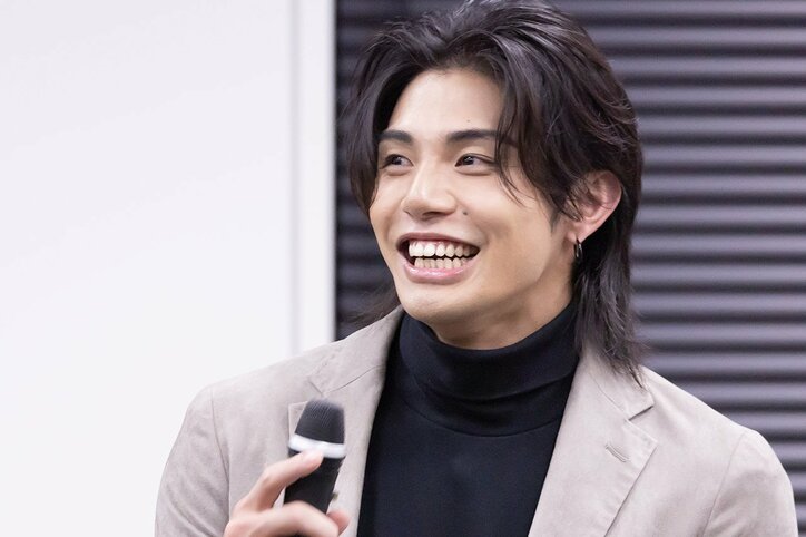 関口メンディー「実は今、隼も観に来ていた」『覆面D』試写会に小森隼がこっそり参加