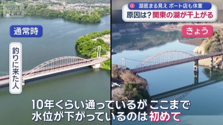 「魚の場所も分からない」