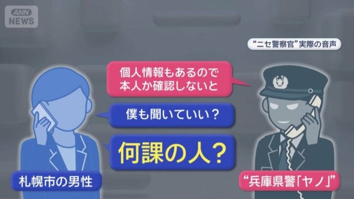 男性が所属を聞くと…