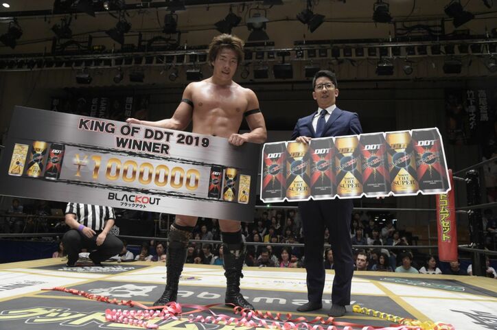 底力が違う! DDTトーナメント優勝の竹下幸之介、ビッグマッチでの王座奪還へ