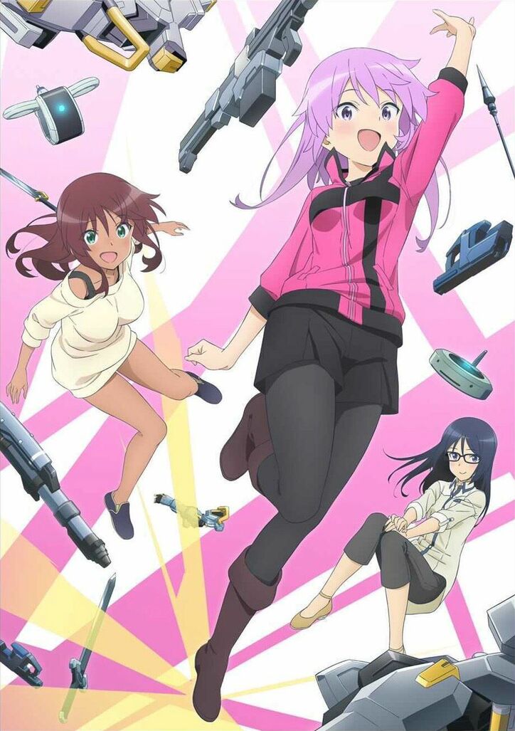 アニメ「アリス・ギア・アイギスExpansion」ビジュアル