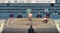 「えっ」大相撲三月場所でまさかの“秒速決着” 一瞬で決まった突き落としに「あら」「なに」驚く声