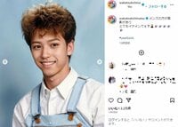 若槻千夏、アプリで"イケメン男子"化した姿を公開 「ウエンツ瑛士に似てる」「真剣佑かとおもった」とファン興奮