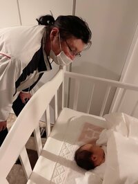 川崎希『家族と初対面♡』