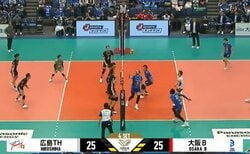 男子バレー、“マリオジャンプ”のような片手トス 完璧な妙技に「うますぎワロタ」