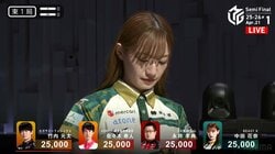 「スマイルいただきました」覚醒中の元アイドル雀士・中田花奈、自信溢れる笑顔の入場に注目「カワイイねえ」／麻雀・Mリーグ