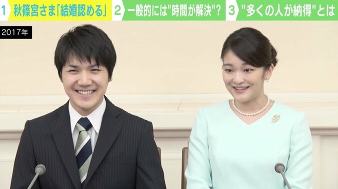 眞子さまの結婚「認める」、秋篠宮さまが初めて明言 “多くの人が納得し喜んでくれる状況”はどのように 3枚目