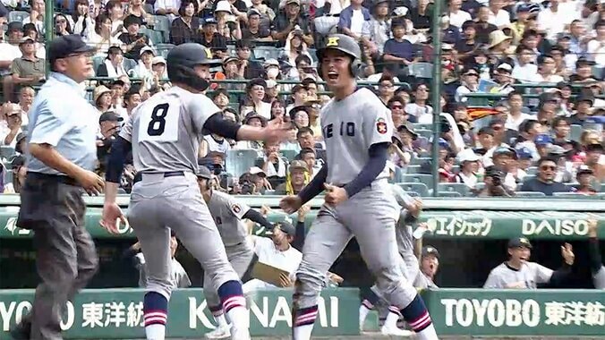 タイブレークの末、慶応が逃げ切る！5番・延末藍太が5打点の大活躍！　注目の広陵・真鍋慧は同点の起点となるも3回戦で敗退 1枚目