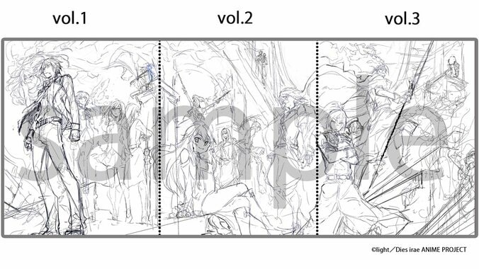 アニメ「Dies irae」最新キービジュアル＆PV解禁　BD-BOXのJKイラストラフ画像も公開 2枚目