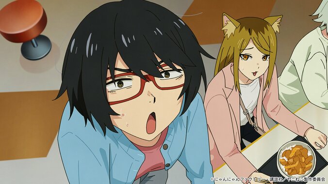 京都・奈良旅行でやりたい放題のヤニねこは…アニメ『ヤニねこ』第11話あらすじ・先行場面カット公開 4枚目