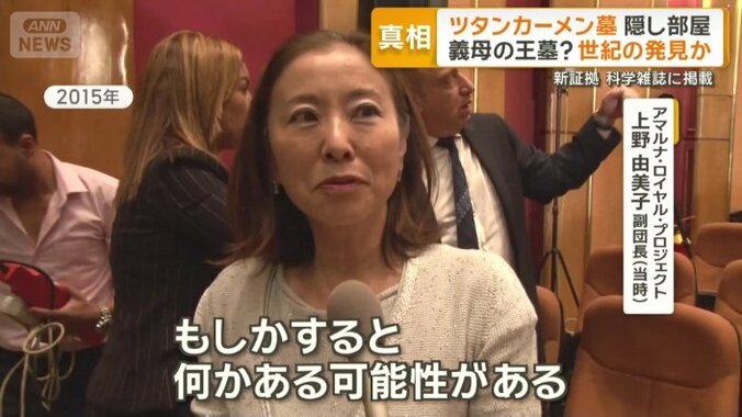 アマルナ・ロイヤル・プロジェクト　上野由美子副団長（当時）