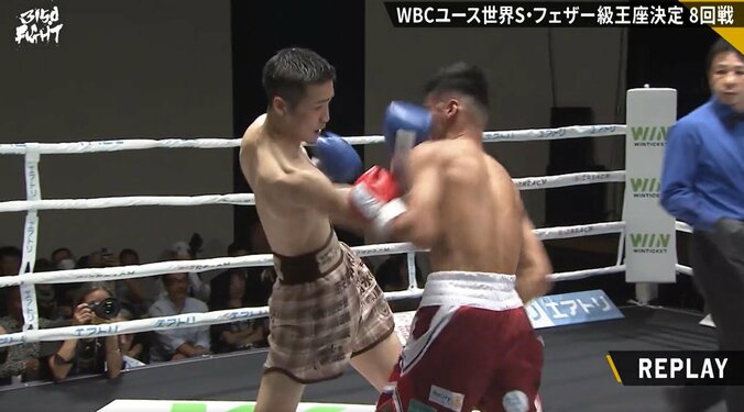 相手が“フラフラ”すぎてパンチが当たらない… TKO直前のラッシュで“硬すぎる拳”が生んだ珍しい光景が話題 4枚目