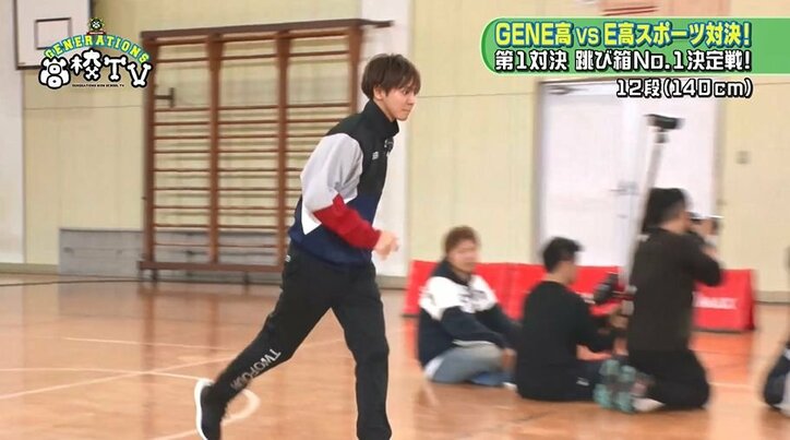 片寄涼太の華麗な跳び箱ジャンプにE-girls「足長！」と絶賛！　龍友はガチで嫉妬！？