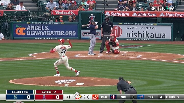 大谷翔平の同僚・キャニングが見せた“神牽制”にランナーも唖然「すごい早さで初回が終わった」