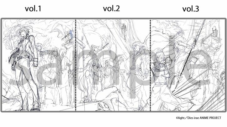 アニメ「Dies irae」最新キービジュアル＆PV解禁　BD-BOXのJKイラストラフ画像も公開