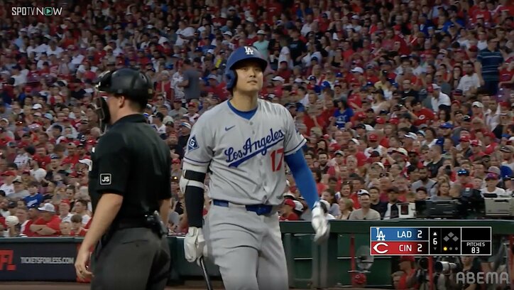 【写真・画像】大谷翔平、緊急降板で初回に捉えた“足の異変” 長谷川滋利氏が察知した違和感「途中、お尻をポンポンと叩いていた」　1枚目