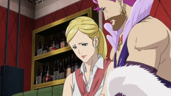 アニメ「歌舞伎町シャーロック」第9話、連続殺人鬼に滞在先がばれてしまったアイリーン 先行カット解禁