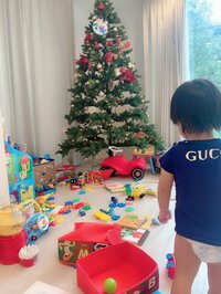 川崎希『おちびーぬのおもちゃ♡』