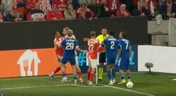 「何やってんだよ」佐野・川﨑出場マインツ戦で乱闘勃発！　試合終了も両チーム入り乱れて一触即発の事態…スタジアムは騒然