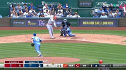 大谷翔平が放った24号アーチ、実は「二刀流対決」だった？好打で知られるサイ・ヤング賞右腕グレインキーから痛烈弾