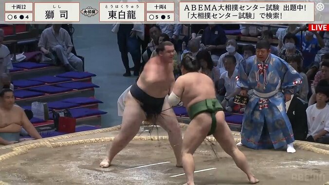 クリーンヒットしたら頭グラグラ…戦慄が走る巨漢力士のフルスイング張り手に館内も騒然「バチバチやな」「ビンタ炸裂」 1枚目