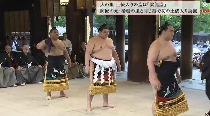 貫録十分の高安