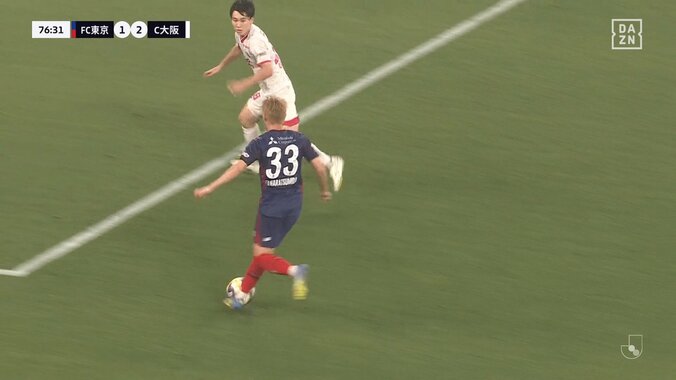 「一刻も早く海外に行くべき」21歳の日本代表FWが覚醒「俵積田やばいな」超加速ドリブルで単騎突破→相手ゴール強襲の瞬間 3枚目