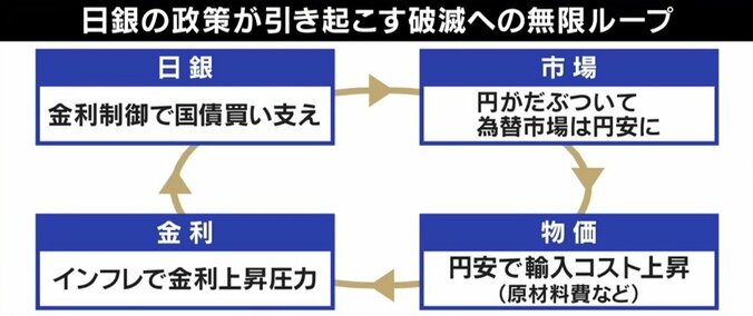 日銀の“金融緩和”継続は「破滅の無限ループ」か？ ひろゆき氏「間違いにいつ気づくのか」 3枚目