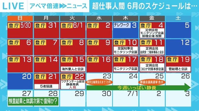 「超仕事人間、止まれない人」、一方で大きな判断の連続に「胃が痛くなる」とも…記者が見た小池都知事 2枚目