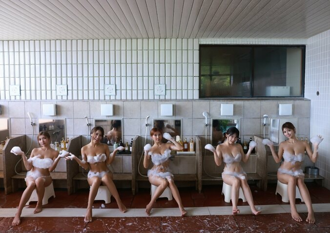 橋本梨菜・葉月あや・三田悠貴・堀みなみ・山田あいのお宝ショットが満載！ 『湯けむりにゅうよく旅』のデジタル限定写真集『Another Edition』が4月20日リリース 4枚目