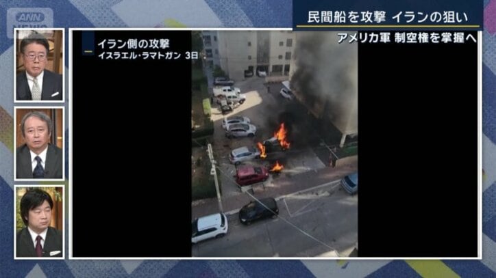 イラン側の攻撃