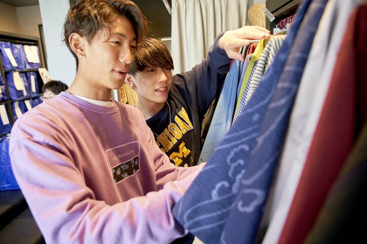 サーファー男子・さむ、波柄の着物をクールに着こなす『恋ステ 2021春 Tokyo』#4