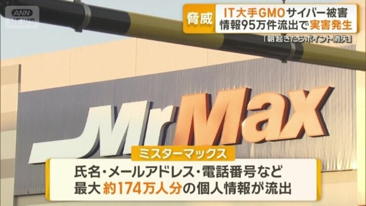 最大でおよそ174万人分の個人情報が流出