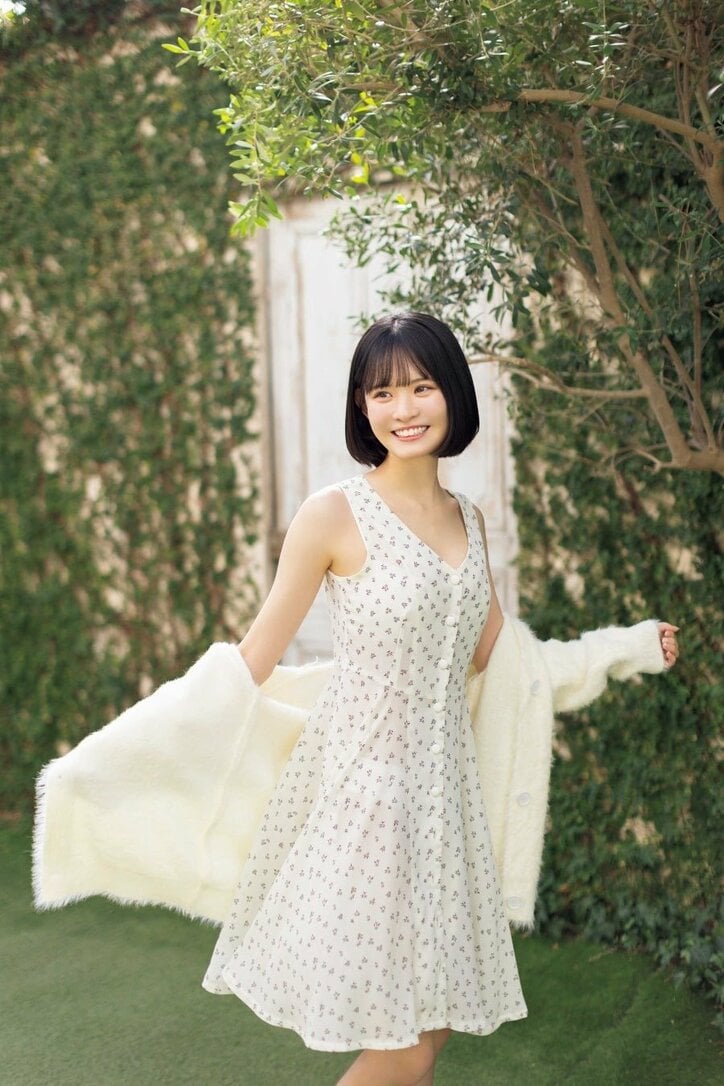 【写真・画像】えなこら所属「PPE」に新加入・山本栞、純粋無垢な表情から想像できない“ナイスボディ” ヤングアニマルWeb初登場　1枚目