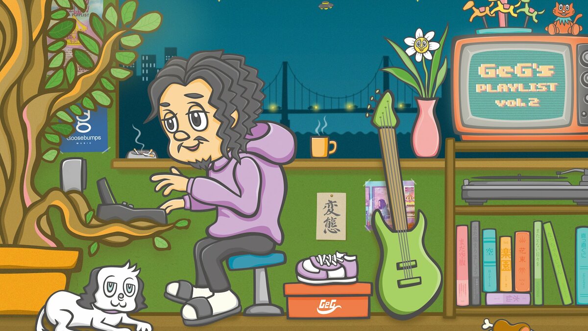 GeG、約4年半ぶりのプレイリストアルバム「Mellow Mellow ~GeG's
