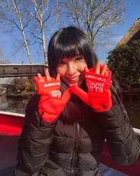 土屋太鳳、ベルギーから届け「がんばれ!　ニッポン!」