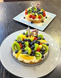 みきママ『お誕生日フルーツタルトです！！』