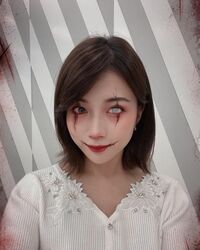 「怖すぎる」「すげーーーーー！リアル」テレ朝・田中萌アナの“ハロウィン風加工写真”に反響続々