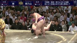 朝乃山、輝をすくい投げで下し5連勝　陸奥親方「このままでは上に行けない」とさらなる注文と期待