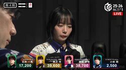 手は尽くした、後は祈るだけ…グラビア雀士の決死リーチ ツモ番を待つ表情にファンの視線集中「祈りのおかぴー」「全集中」／麻雀・Mリーグ