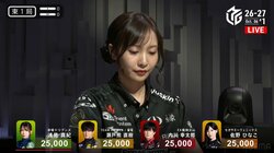 「美人だ」「顔ちっさ」グラビアでも人気の佐野ひなこ、深々お辞儀と笑顔が際立つ試合前 ミニスカ姿で魅力アップ／麻雀・Mリーグ