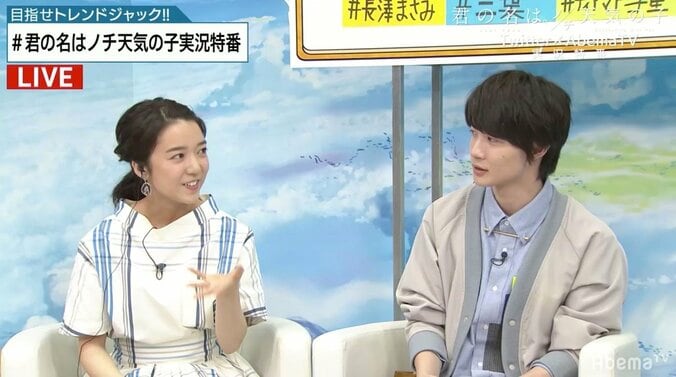 「天気の子」でヒロインを演じる森七菜、「君の名は。」の上白石萌音を参考に演技を練習 2枚目