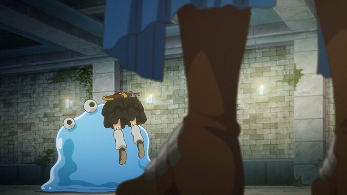 Das Treffen von Hajime (gesprochen von Makoto Furukawa) und Lilui (gesprochen von Sayumi Suzushiro)... Vorschauvideo und Vorab-Schnittbilder zur ersten Episode des Animes „An Adventurer's Daily Grind at Age 29” veröffentlicht 3