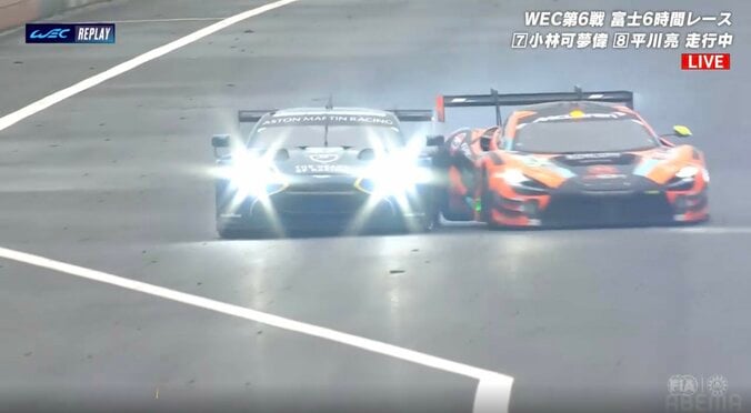 WEC富士、残り1時間で大クラッシュ 高速の直線でまさか…最終盤の大波乱に騒然 トヨタ首位に急浮上 5枚目