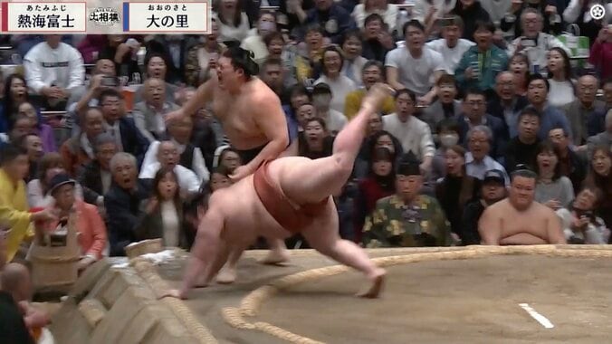大の里が土俵で一瞬見せた悔しい表情