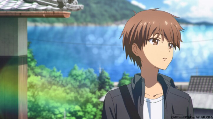 アニメ「Summer Pockets」鷹原羽依里場面カット001