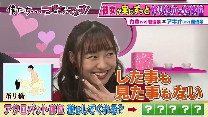 須田亜香里「したことも見たこともない！」　エッチの“ある体位”に赤面