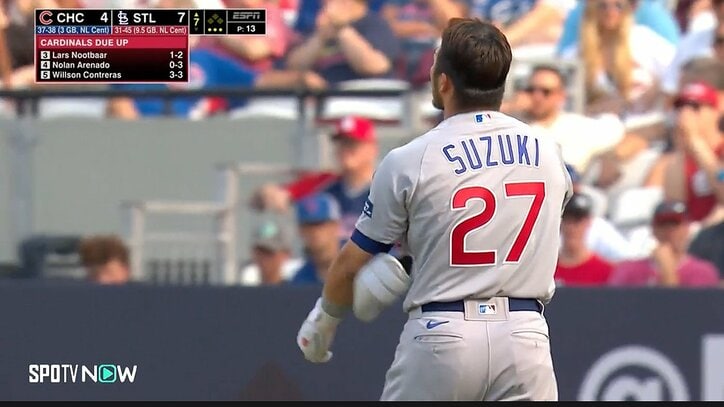 不振が続く鈴木誠也、自分への苛立ちからヘルメットを叩きつけファンも心配「あかーん」「キレとるな」