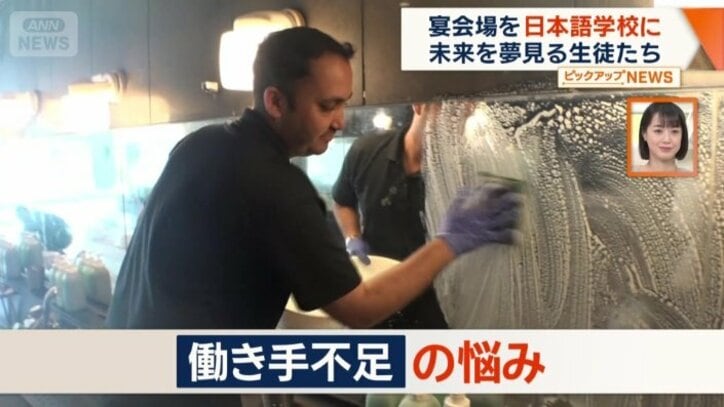働き手不足の悩み